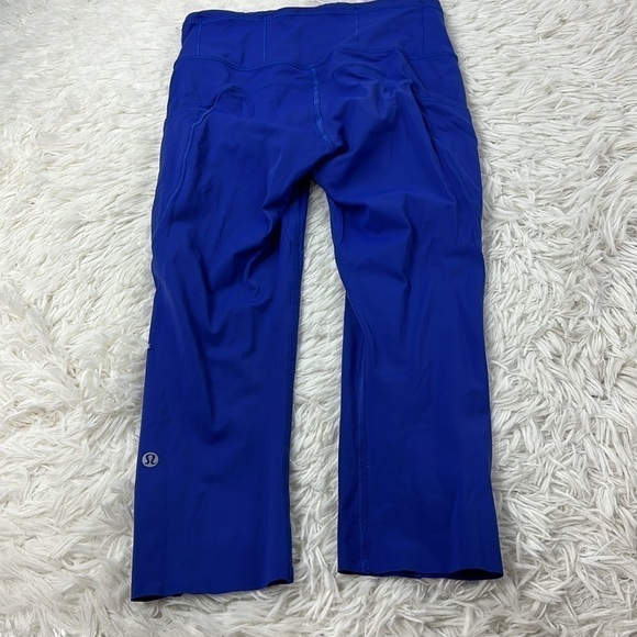 Lululemon Fast & Free Crop II *Nulux 19" Stony Grape - Picture 6 of 7
